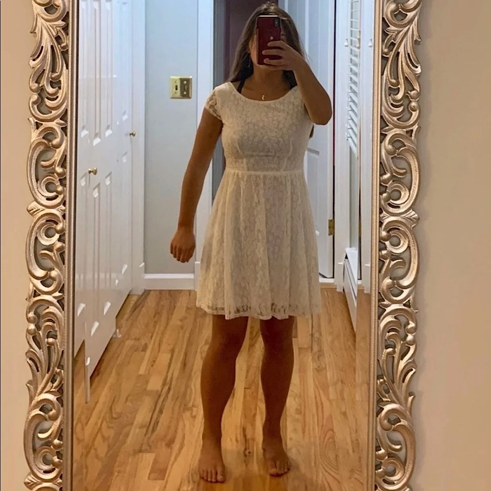 White Lace Dress
